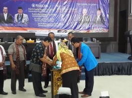 Penandatanganan MOU antara STKIP Budidaya Binjai dengan Universitas PGRI Palembang